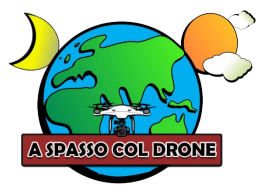 a spasso col drone